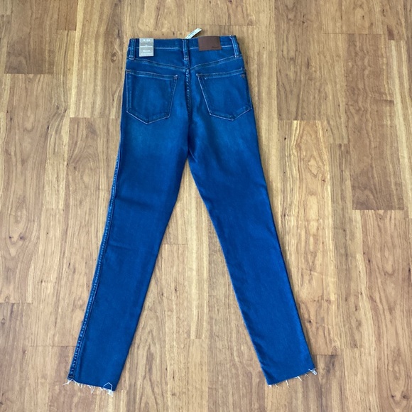 BNWT Madewell 10” Roadtripper Skinny Jeans in Waterford - Picture 9 of 16